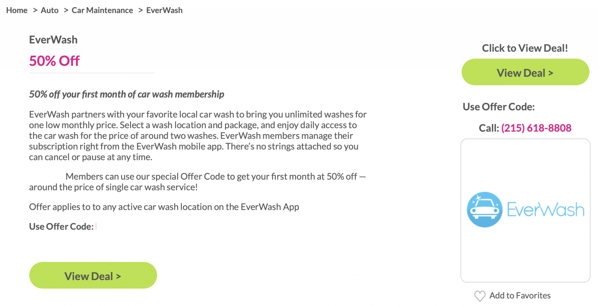 EverWash Partner Programs