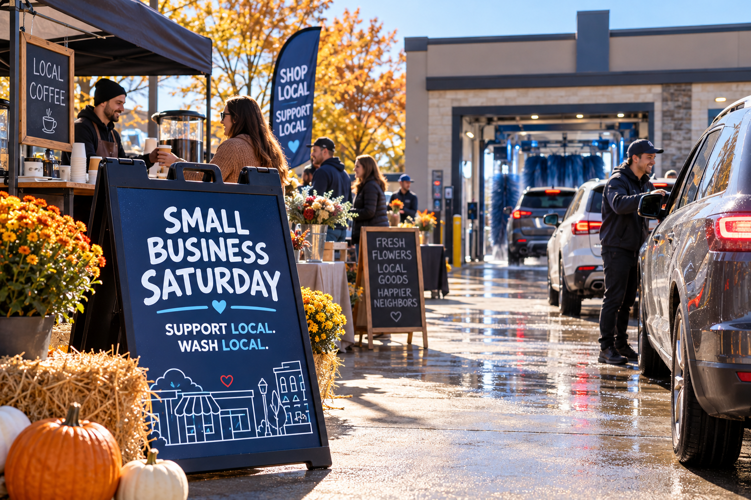 Small Biz Saturday Ideas for Car Washes